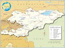 The demography of afghanistan is primarily comprised of over 90% muslim population which is further divided into several ethnic groups. Political Map Of Kyrgyzstan Nations Online Project