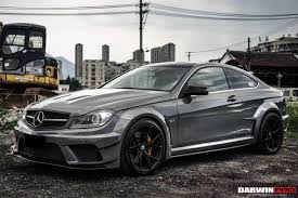 2012 2014 Mercedes Benz W204 C Class Coupe Bkss Style Wide Full Body Kit Pcf Mercedes Benz Benz Mercedes Benz C63 Amg