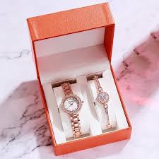 Sharphy Coffret Montre Femme Cadeau D Anniversaire De Noel De Bracelet De Montre De Diamant Impermeable D Or Blanc Tendance Achat Vente Montre Blanc Neuf Soldes Sur Cdiscount Des Le 20 Janvier