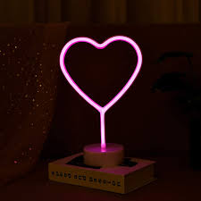 Download the perfect neon love pictures. Pink Love Neon Sign Heart Shaped Led Night Light With Stand Base Battery Powered Usb For Aesthetic Indie Room Decor Table Decor For Kids Room Bedroom Patio Party Novelty Lighting Amazon Com