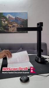 Scan like a pro! Documents and book scanning as easy as turning a page...