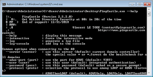 Run Pingcastle Pingcastle