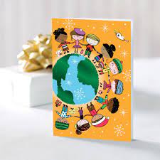 Many organizations produce special christmas cards as a fundraising tool. Unicef Peace In Our World Christmas Cards Box Of 12 Greeting Cards Office Products