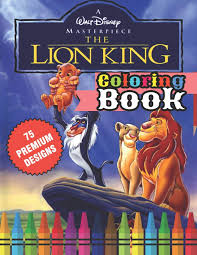 Baby simba playing with a butterfly. Buy The Lion King Coloring Book Great Coloring Book For Kids And Adults The Lion King Coloring Book With High Quality Images For All Ages Book Online At Low Prices In
