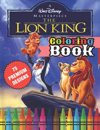 Lion king and christmas tree. The Lion King Coloring Book Great Coloring Book For Kids And Adults The Lion King Coloring Book With High Quality Images For All Ages Amazon Co Uk Loewe Daniel D Books