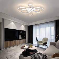 Auch die weiteren hersteller, deren produkte lampe.de in das umfassende sortiment aufgenommen hat, überzeugen mit qualität und zuverlässigkeit. Zmh Led Deckenleuchte Wohnzimmer Moderne Led Kaufland De