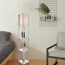 There are 151581 living room lamps for sale on etsy, and they cost 84,59 $ on average. Shelf Floor Lamp Lighting Storage Shelves Home Living Room Bedroom White Modern 701705921736 Ebay