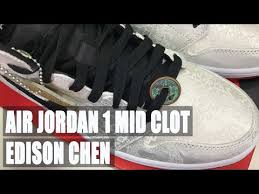 Huge discount for collection of popular jordan 1,jordan 4,jordan 6,jordan 11,jordan 12,jordan 13.free shipping now. Air Jordan 1 Mid Fearless Clot Edison Chen Review Unboxing Malaysia Flipreview Com