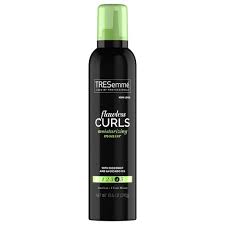 The flawless curls refresher spray can be used as a leave in conditioner by itself of as a precursor to the rest of the tresemme flawless curls styling line or to breathe new life into second and third day curls. Tresemme Tres Two Hair Mousse Extra Hold Flawless Curls 10 5 Fl Oz Target