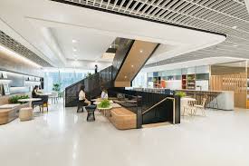 Stairway To Workplace Heaven Dentsu Aegis Network Beijing Staircase Design Stairs Design Stairways