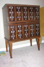 Custom stock cabinets our curated collection of custom stock cabinets is available in a variety of colors and door styles. Vintage Library Card Catalog Library Card Catalogs For Sale Volume I Poetic Home Library Card Catalog Card Catalog Card Catalog Cabinet
