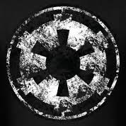 Battered Galactic Empire Symbol T Shirt Spreadshirt Id 9666155 Star Wars Decal Star Wars Symbols Star Wars Art