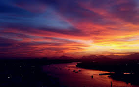 Resultado de imagem para por do sol