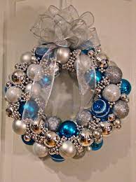 Christmas Ball Wreath Tutorial Christmas Wreaths Christmas Ornament Wreath Christmas Wreaths Diy