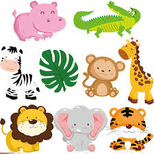 This blog post provides great decoration tips and ideas for the best jungle safari theme yet! Buy 27 Pieces Jungle Themed Party Decorations Jungle Animals Cutouts Animals Theme Party Signs Paper Cutouts For Theme Party Birthday Party Baby Shower Online In Turkey B07xdh4l8t
