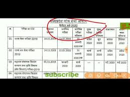 Get here detailed exam updates including dates and schedule of mppsc 2020 recruitment exams for mp state service exam, forest servi. Mppsc Calendar 2020 Release Ae Civil Mechanical Youtube