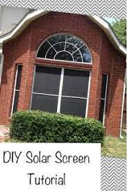 Our custom diy solar window screen kits are manufactured to your specifications using our heavy duty 7/16″ x 1″ frame. Cupcakes And Curls Diy Solar Screen Tutorial Solar Screens Diy Solar Screens Diy Solar