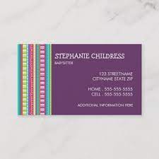 Or browse from thousands of free images right in adobe spark. 180 Babysitting Business Cards Ideas In 2021 Business Cards Cards Babysitting