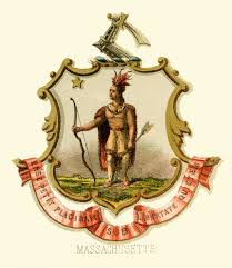 An official emblem of the state, the coat of arms was adopted by the legislature in 1775, and then reaffirmed by governor john hancock and his council on december 13, 1780. Seal Of Massachusetts Wikipedia