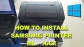 Click on the next and finish button after that to complete the installation process. How To Samsung Ml Series Monochrome Laser Printer Youtube
