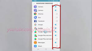 Android Nougat How To Enable Or Disable Microphone Apps Permissions On Samsung Galaxy S8 Or S8