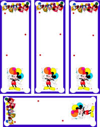 Mickey Bookmarks Bookmarks Disney Bookmarks Free Mickey Mouse Printables Creative Bookmarks