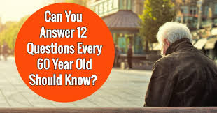For many people, math is probably their least favorite subject in school. Can You Answer 12 Questions Every 60 Year Old Should Know Quizpug