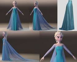 Cgtalk Disney S Elsa From Frozen Disney Elsa Frozen Disney Movie Ice Dresses