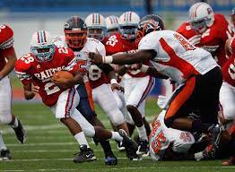 Roar Rummel Raiders Red White Blue Roar Rummel Raiders Ramble Right On Thru Football Helmets Raiders Football