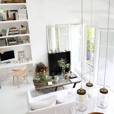 Ma Petite Cabane Sous Les Toits Parisiens Blanc White Salon Newhome Paris Decoration Zoedelascases