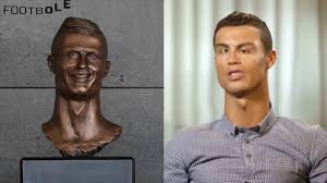 The statue was unveiled at the cristiano ronaldo international airport, formerly known as the aeroporto da madeira, in madeira, portugal —the real madrid star's hometown. If Cristiano Ronaldo Looked Like His Statue Youtube