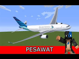 Cara Membuat Pesawat Bisa Terbang Minecraft Indonesia Youtube