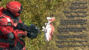 This was either edited in for humor, or the scene was actually shot in a halo 3 matchmaking game, which was the only way to earn the achievement. Waypoint S Halo Bulletins