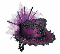 Purple Mini Lace Hair Clip Hat Lace Affiliate Mini Purple Hat Aff Sombreros Disfraz Sombreros De Carnaval Hacer Sombrero