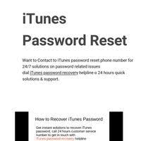 Infographic Itunes Password Reset Recovery Change Phone Number Itunes Phone Numbers Passwords