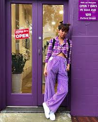 Free return, stylish & trendy teen clothes, register and get 10% off, shop now! Aesthetic Black And Purple Outfits Novocom Top