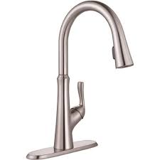 pull down spray kitchen faucets