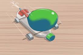 Make sure your axles spin freely. Fun Science Activity Build A Balloon Powered Car