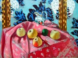 Still Life With Apples On Pink Cloth 1925 By Henri Matisse Henri Matisse Matisse Art Matisse Paintings