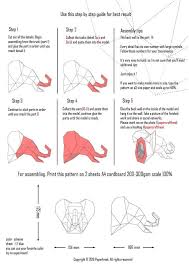 3d Papercraft Low Poly Small Elephant Head Paper Sculpture Diy Gift Home Fridge Magnet Pepakura Pattern Template Handmade Animals Trophy Small Elephant Paper Crafts Elephant Head