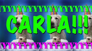 We made this video just for you on your special day and we wish you the best birthday ever! Happy Birthday Carla Epic Happy Birthday Song Youtube