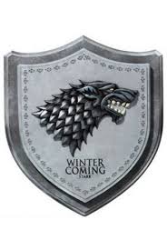 Juego De Tronos Blason De La Casa Stark 30cm Universo Funko Planeta De Comics Mangas Juegos De Mesa Y El Coleccionismo