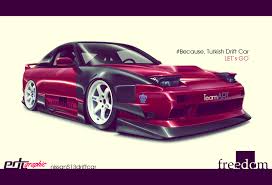 3 watchers2k page views47 deviations. Nissan 180sx Turkish Drift Car By Edcgraphic On Deviantart