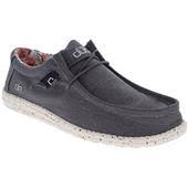 Hey Dude Wally Stretch Lace Up Casual Shoes Mens