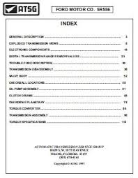 Atsg Ford 5r55e Transmission Repair Manual Transmission Repair Repair Manuals Transmission