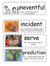 Cloudy With A Chance Of Meatballs Vocabulary Cards Vocabulary Cards Vocabulary Vocabulary Words