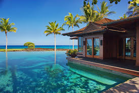 Luxury Coastal Home Hualalai Resort Hawaii Beach House Waterfront Homes Hawaii Homes