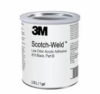 3M™ 스카치 웰드 DP810 아크릴 접착제 Part B, 검정, gal | 한국 ...