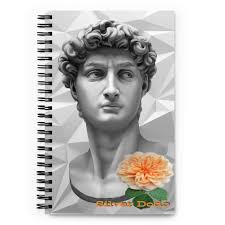 Libreta de puntos David flor