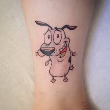 Why football fans have a right to boo england's blm obsession. Courage The Cowardly Dog Tattoo By Holeeschittsshit On Deviantart